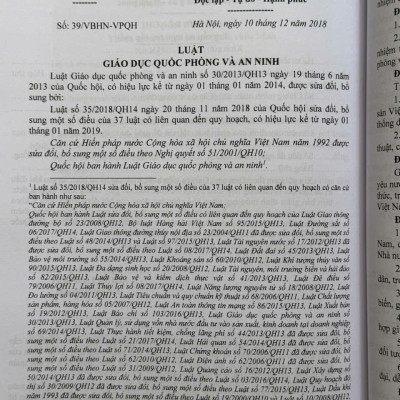 Sách Hệ Thống Toàn Văn Các Văn Bản Luật Về Quân Sự, Quốc Phòng – Những Quy Định Chi Tiết Thi Hành (V2641T)