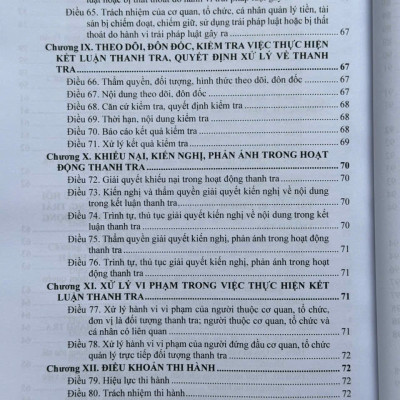 Sách Luật Thanh Tra 2025 – Văn Bản Quy Định, Hướng Dẫn Chi Tiết Thi Hành (V2642T)