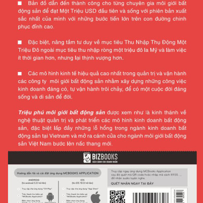 Triệu Phú Môi Giới Bất Động Sản (tặng kèm khóa học Triệu phú môi giới bất động sản)