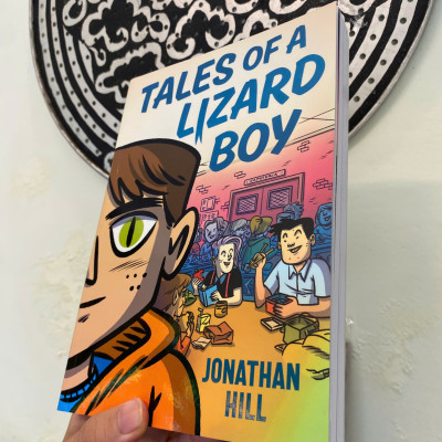Sách - Tales of A Lizard Boy by Jonathan Hill | Science Fiction Graphic Novel - English Book