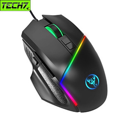 Chuột Gaming macro A876 Led RGB 6400dpi cho máy tính laptop hàng nhập khẩu