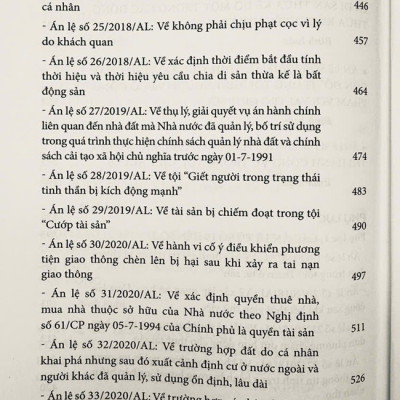 Bình Luận Khoa Học Bản Án Và Án Lệ