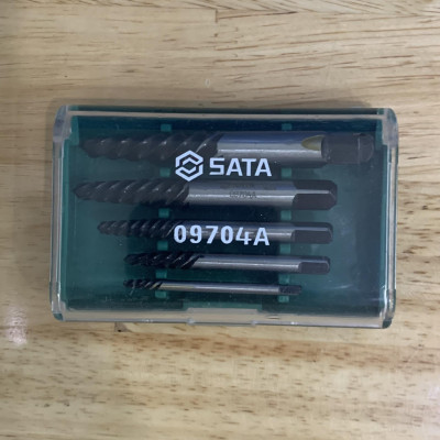 Bộ mũi mở ốc gãy ren thô 5 cái 09704A