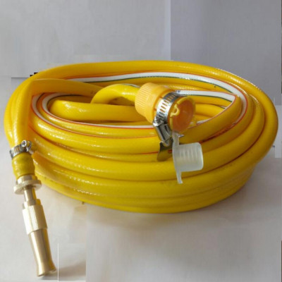 Vòi nước vòi phun nước rửa xe tưới cây tăng áp thông minh + bộ dây bơm nước cao cấp TLG  loạI 15m 587498