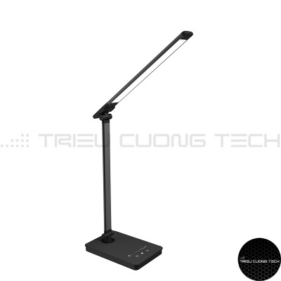 Đèn Bàn Học Led Bảo Vệ Mắt Chống Cận Làm Việc - Đọc Sách - Học Tập - 2 Trục Gập Gọn Tiện Lợi - 5 Cấp Độ Ánh Sáng - Linh Hoạt Điều Chỉnh Góc Độ & Vùng Sáng 3000-6000K Hàng Chính Hãng