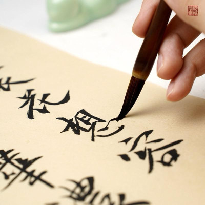 Bút lông lang hào Nhất Đắc bút đàn hồi, tụ phong cực tốt