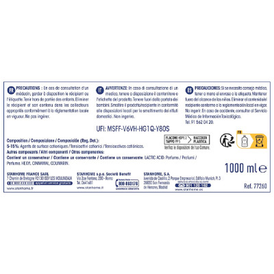 Nước xả vải hương dịu ngọt với nguyên liệu từ tự nhiên Stanhome Pure Soft White Comfort 1000ml