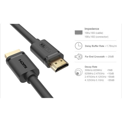 CÁP HDMI 1.4 UNITEK 12M YC 177M hỗ trợ 3D 4K - HÀNG CHÍNH HÃNG
