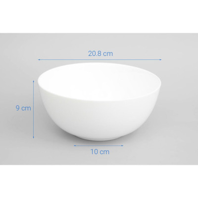 Bát tô đựng canh/trộn salad thủy tinh Luminarc Diwali 21cm D7410 | Hàng chính hãng