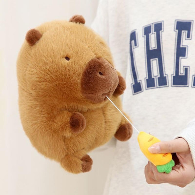 Thú Bông Capybara Cà Rốt 22 cm - Nuan Nuan CHLBST22-22CM