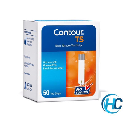 Que Thử Đường Huyết Contour TS (Hộp 25 - 50 que)- date xa