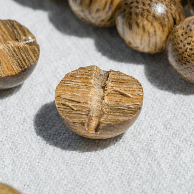 Vòng Tay Trầm Hương Charm Bạc 925 Chữ Phạn Tự Nhiên Phong Thủy Udumbara