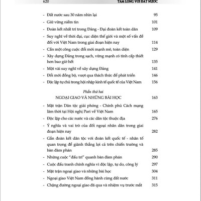 Tấm lòng với đất nước (Xuất bản lần thứ hai)