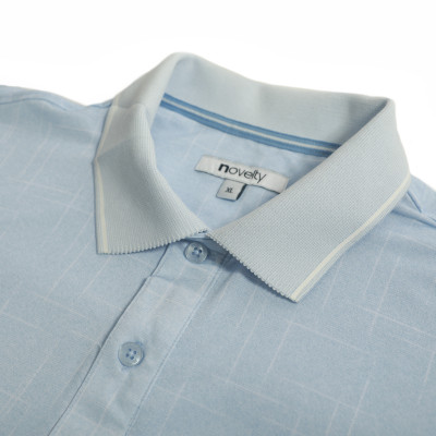 Áo Polo nam xanh da trời NATMINMCLR210088N