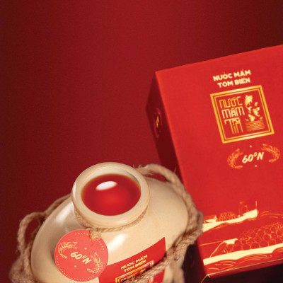 Đặc Sản Phan Thiết - Nước Mắm Tĩn - Nước Mắm Tôm Biển 60N