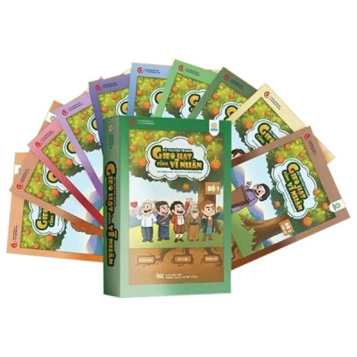 Sách - Bộ Sách Gieo Hạt Cùng Vĩ Nhân - Bộ 1 (Bộ 10 Cuốn)