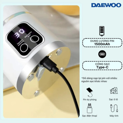 Máy xay cầm tay DAEWOO DWBL-4515 (450ml) Hàng Chính Hãng