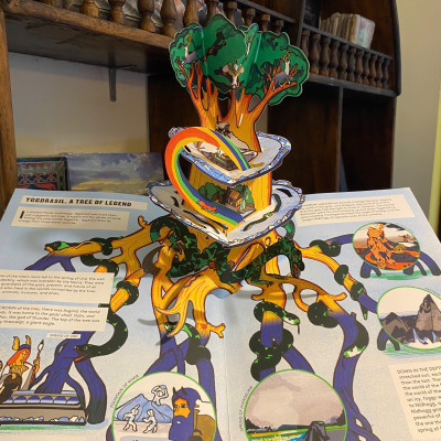 Sách - Pop-Up Forest by Tom Vaillant | Children Book in English / Ngoại văn Thiếu nhi Nhập khẩu