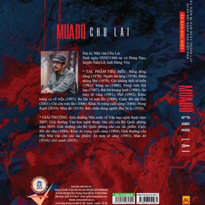 MƯA ĐỎ (Ấn Phẩm Đặc Biệt, Có Chữ Ký Của Tác Giả Chu Lai: Hộp Gỗ + Bìa Cứng Áo Ôm) (Số lượng có hạn)