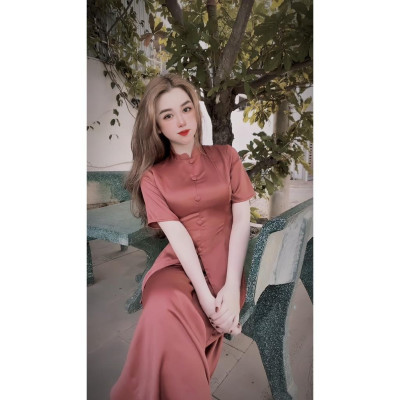 ĐỒ LAM ĐI CHÙA THIẾT KẾ CAO CẤP SJ23 Cúc Vải