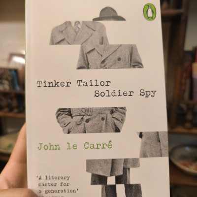 Sách - Tinker Tailor Soldier Spy by John le Carré | Modern Classic Mystery Fiction | English Book
