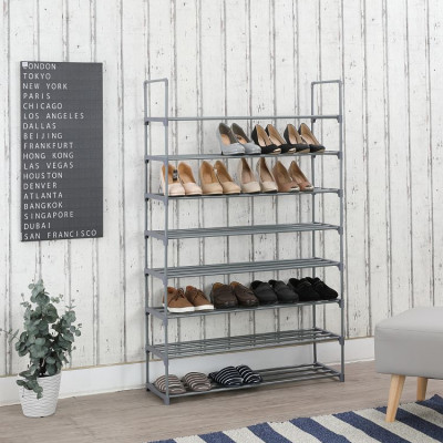 Kệ Giày Sắt D-SCROLL/N Màu Bạc|Index Living Mall| Nội Thất Thái Lan