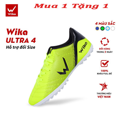 Giày Đá Bóng Sân Nhân Tạo Đã May Đế WIKA Mua 1 Tặng 1
