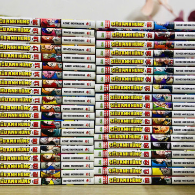 Truyện tranh Học Viện Siêu Anh Hùng - My Hero Academia trọn bộ 39 tập (Chang Book)