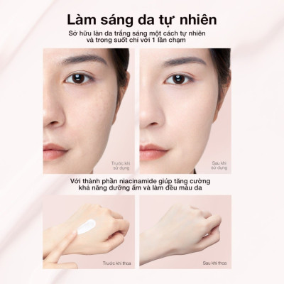 Kem dưỡng nâng tông da PERFECT DIARY 40g dưỡng ẩm mỏng nhẹ sáng da tức thời