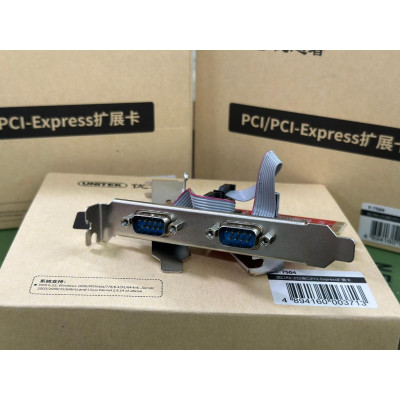 Card PCI-e to 2 cổng Com (RS232) Unitek - HÀNG CHÍNH HÃNG