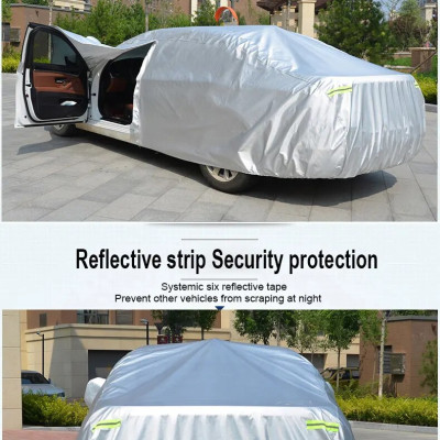 Bạt che phủ xe ô tô 7 chỗ Mitsubishi Outlander chống nắng mưa - bạt phủ ô tô 3 lớp chống nóng không thấm nước