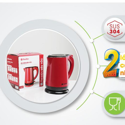 Ấm Điện Siêu Tốc Rạng Đông 1.7 Lít Chính Hãng
