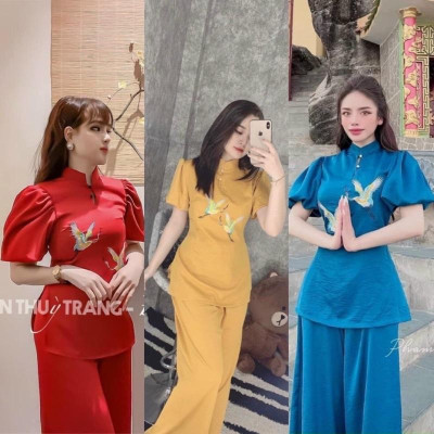 ĐỒ LAM ĐI CHÙA  Mẫu Cặp Chim Hạt Cao Cấp