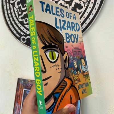 Sách - Tales of A Lizard Boy by Jonathan Hill | Science Fiction Graphic Novel - English Book