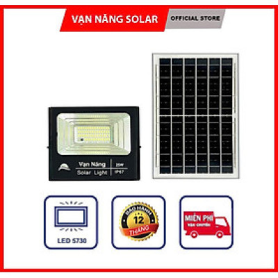 Đèn pha năng lượng mặt trời vạn năng solar 25w