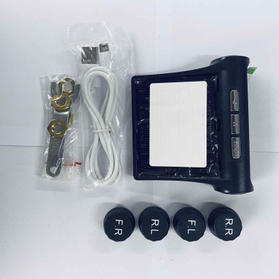 Cảm Biến Áp Suất Lốp Ô Tô TPMS Van Ngoài Màn Hình Rời Năng Lượng Mặt Trời