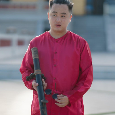 BIGSIZE BỘ BÀ BA NAM PHI BÓNG ĐỎ ĐÔ - Áo bà ba Cần Thơ