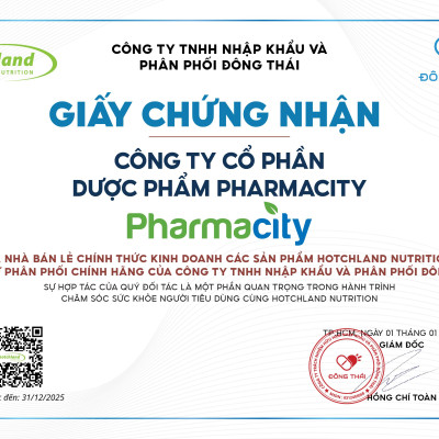 Viên uống Hotchland MegaBeauty ngăn nếp nhăn, làm đẹp da, tóc, móng (Hộp 90 viên)