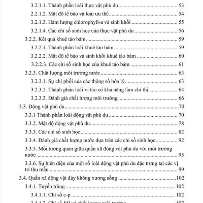Quan Trắc Sinh Học Phục Vụ Quản Lý Môi Trường Nước - Nghiên cứu điển hình tỉnh Bến Tre