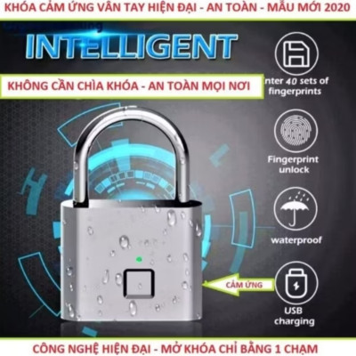 1 BỘ KHÓA CỬA CHỐNG TRỘM CẢM ỨNG VÂN TAY THÔNG MINH MẪU MỚI 