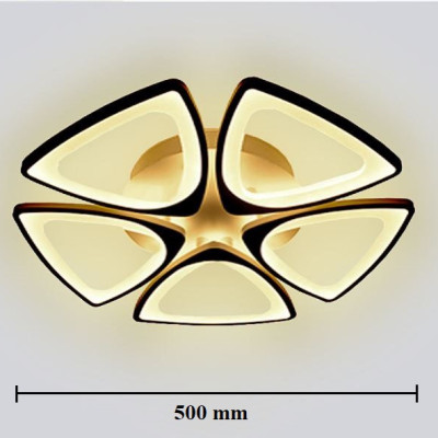 Đèn trần EASY 3 chế độ ánh sáng hiện đại tiết kiệm năng lượng - kèm bóng LED chuyên dụng và điều khiển từ xa