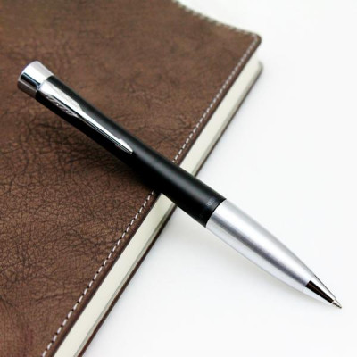 Bút Bi Urban Core Line Matte Black 1.0 mm - Parker S0735810 - Mực Xanh