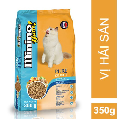 [7KG] Thức ăn cho mèo Minino Yum - Thức ăn cho mèo Vị Hải Sản 7KG .