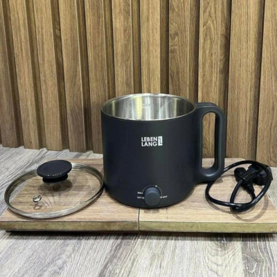 Nồi lẩu điện mini đa năng Lê Bên Làng LBEC0808S dung tích 1500ml - Hàng chính hãng