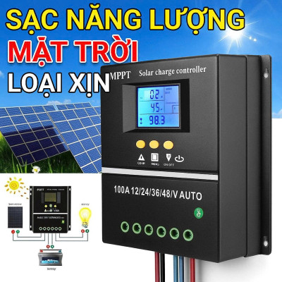 Bộ Sạc Năng Lượng Mặt Trời 80A MPPT Tự Động – Siêu Bền, Bảo Vệ Toàn Diện, Hiệu Suất 99%