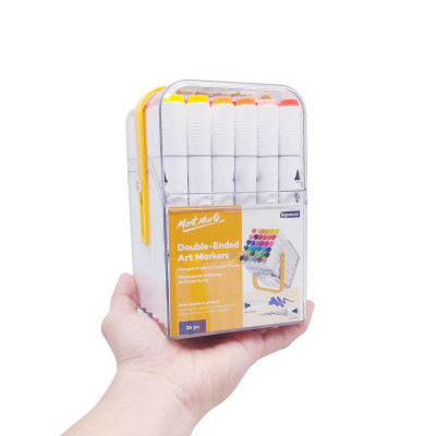 Bộ 36 Bút Lông Màu 2 Đầu - Mont Marte MMPM0077