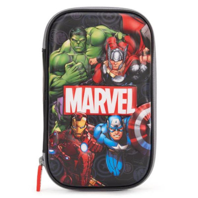 Bóp Viết 3D Biệt Đội Avengers - Cleverhippo HLM1104/BLACK - Màu Đen