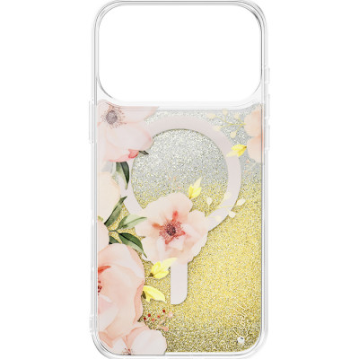 Ốp Lưng UNIQ COEHL FLEURETTE Cho iPhone 17 Pro Max Hiệu Ứng Cát Chảy Tuyệt Đẹp Khi Xoay Điện Thoại Hàng Chính Hãng