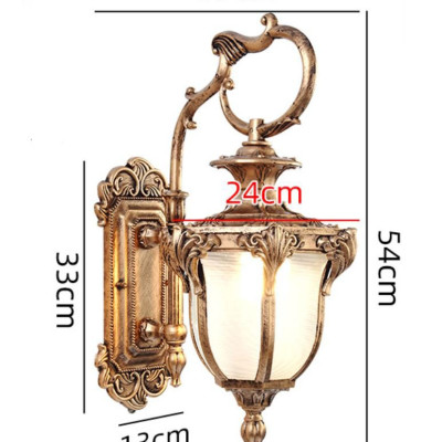 Đèn tường ZNCUS cổ điển trang trí ngoại thất, trang trí cột cổng, hành lang, ban công [ẢNH THẬT 100%].