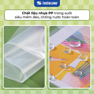 Combo 100 Bìa lá A4 Thiên Long Flexoffice FO-CH168